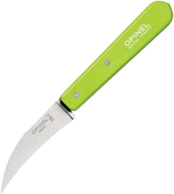 Opinel No 114 Vegetable Knife Green (2.88")