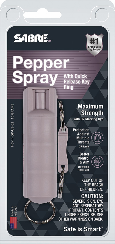 Sabre Hard Case Pepper Spray Purple
