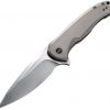 We Knife Co Ltd Kitefin Framelock Gray (3.25″)