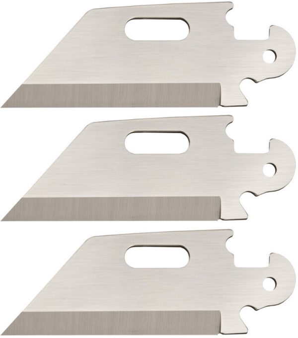 Cold Steel Click-N-Cut, CS 40AP3B, Cold Steel Click-N-Cut Reverse Tanto Blade 3 Pack (Plain) CS 40AP3B