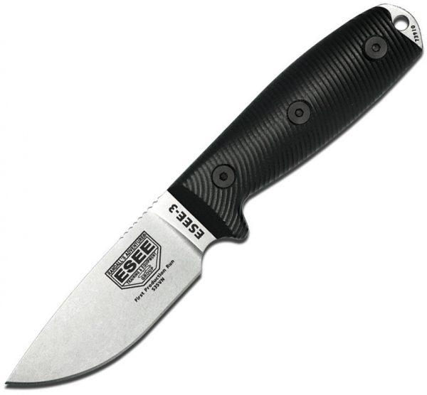 ESEE Model 3 3D Fixed Blade S35 (3.88")