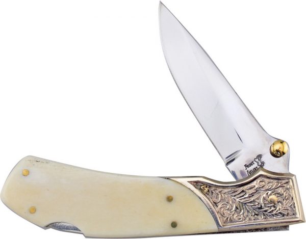 Frost Cutlery Jaguar Lockback White (3")