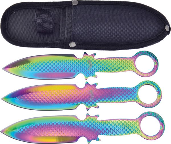 Frost Cutlery Three Piece Thrower Set Spec (3.63")