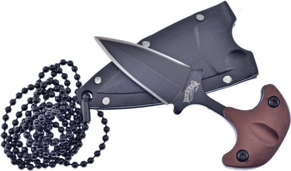 Frost Cutlery Neck Knife Coyote Brown (1.63")