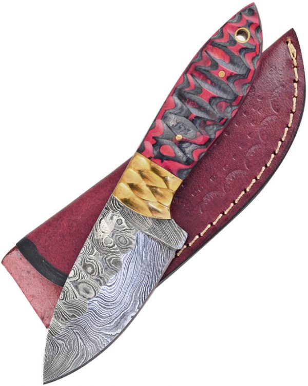 Frost Cutlery Fixed Blade Chiseled Iron Wood (3.5")