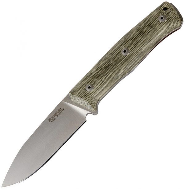 LionSTEEL B35 Fixed Blade Micarta (3.5")