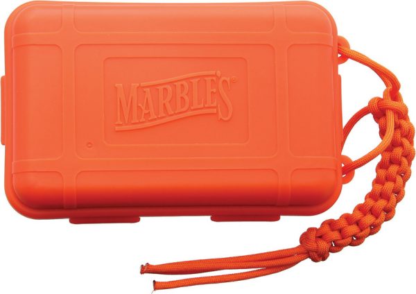 Marbles Plastic Survival Box Orange