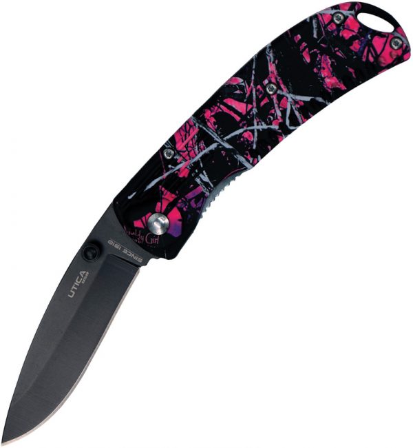 Utica Muddy Girl Code Linerlock A/O (3")