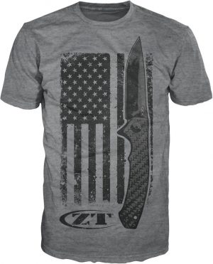 Zero Tolerance American Flag T-Shirt Small