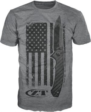 Zero Tolerance American Flag T-Shirt XL