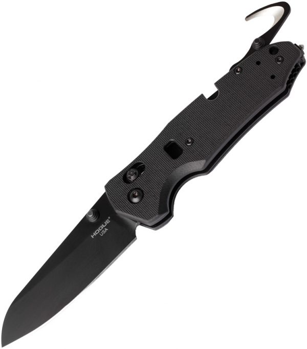 Hogue Trauma, Hogue Trauma ABLE Lock Knife, Hogue Trauma ABLE Lock Knife Black, Hogue Trauma ABLE Lock Knife Black G-10 (3.4" Black N680), Hogue Trauma ABLE Lock Knife Black G-10 (3.4" Black N680) 34779