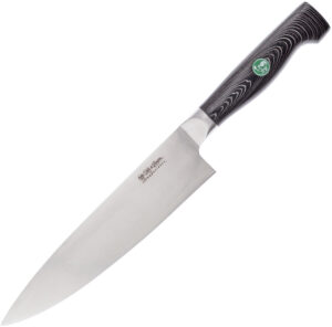 Hen & Rooster Chefs Knife Black G10 (8″)
