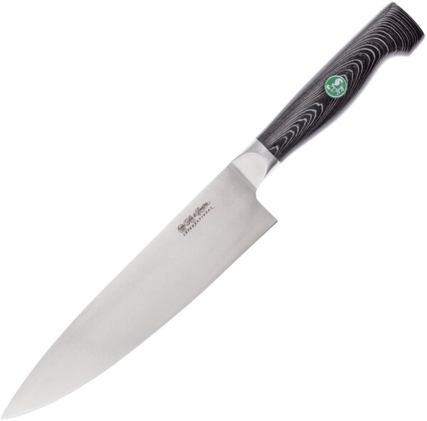 Hen & Rooster Chefs Knife Black G10 (8")