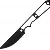 TOPS Knives Street Spike, TPSTS01, TOPS Knives Street Spike Standard Point Steel Black Knife (Black Stonewash) TPSTS01