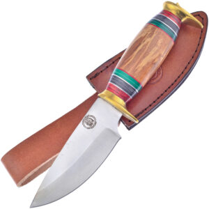 Frost Cutlery Fixed Blade Olive Wood (4.5″)