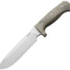 LionSTEEL M7 Fixed Blade Satin (7")