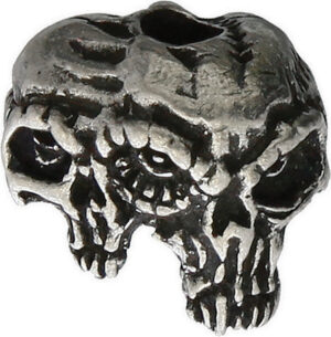 Schmuckatelli Co Gemini Twins Skull Bead