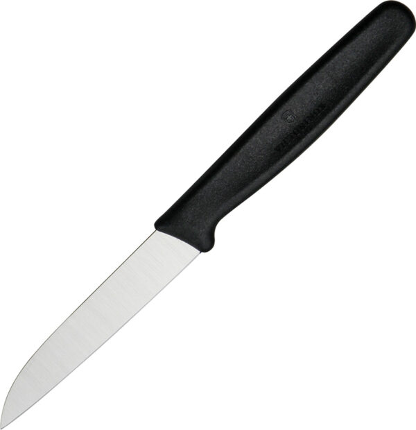 Victorinox Paring Knife Black Sheepsfoot (3.25″)