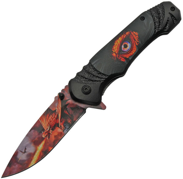 China Made Dragon Eye Linerlock (3.5")