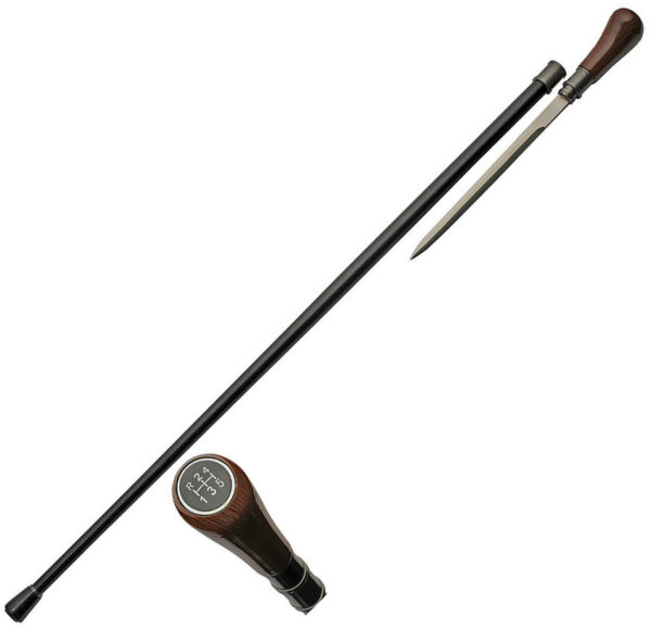 China Made Manual Stickshift Sword Cane (12")