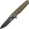 Elite Tactical Tactical Linerlock Tan (3.5")