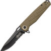 Elite Tactical Tactical Linerlock Tan (3.5")