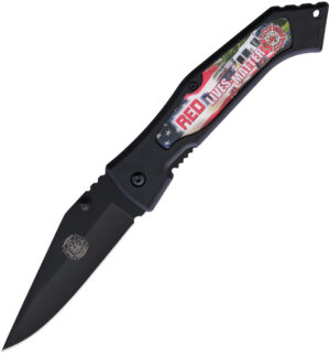 Miscellaneous Red Lives Matter Linerlock (3.5")