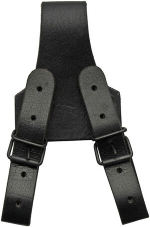 Sheaths Frog 5in Black Leather