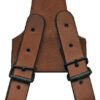 Sheaths Frog 5in Brown Leather