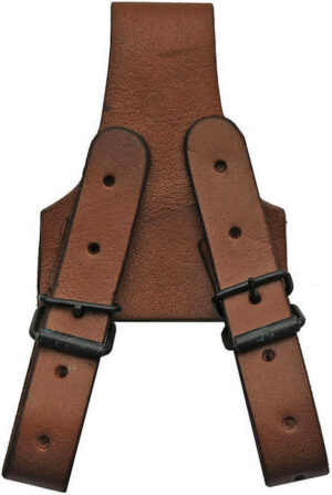 Sheaths Frog 5in Brown Leather