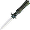 Rike Knife Amulet Linerlock Green (3.75")