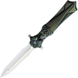 Rike Amulet Linerlock Knife Green (3.75″)