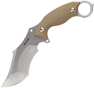 RUIKE F181 Fixed Blade Sand (4.5″)