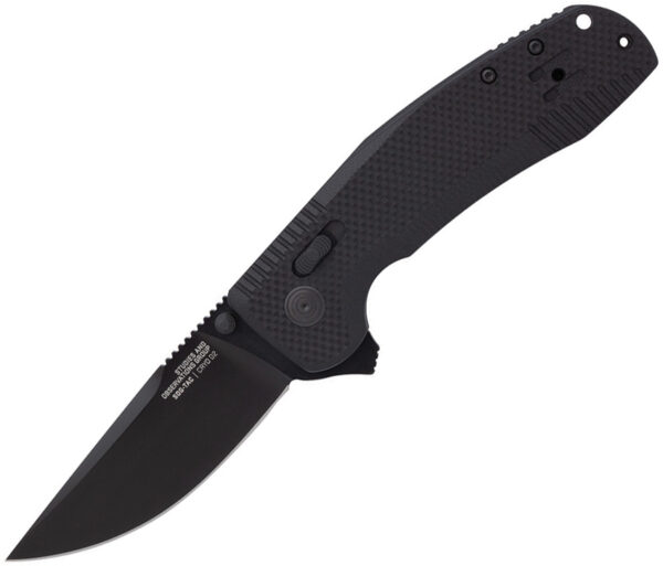 SOG Tac XR Lock , SOG Tac XR Lock Knife Black (3.38")