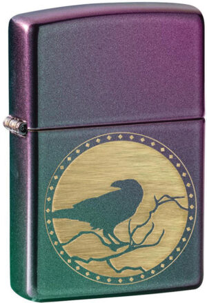 Zippo Raven Iridescent Lighter