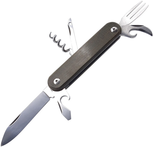 MKM-Maniago Knife Makers Malga 6 Multipurpose Knife Grn