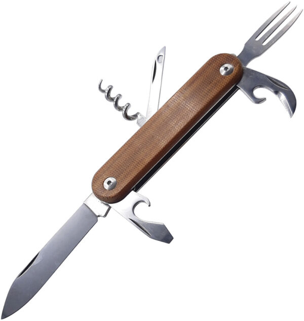 MKM-Maniago Knife Makers Malga 6 Multipurpose Knife Nat