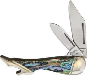 Queen City Leg Knife Abalone