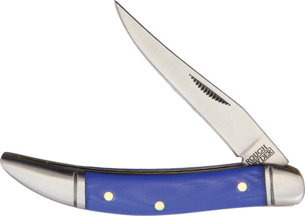 Rough Ryder Small Toothpick Blue G10