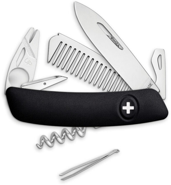 Swiza Pet and Outdoor Knife Black