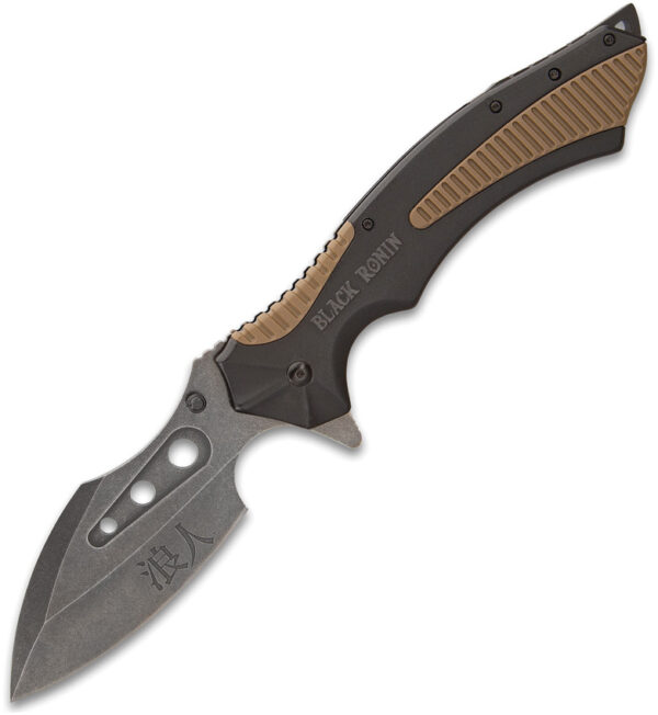 United Cutlery Black Ronin Linerlock A/O (4.75")