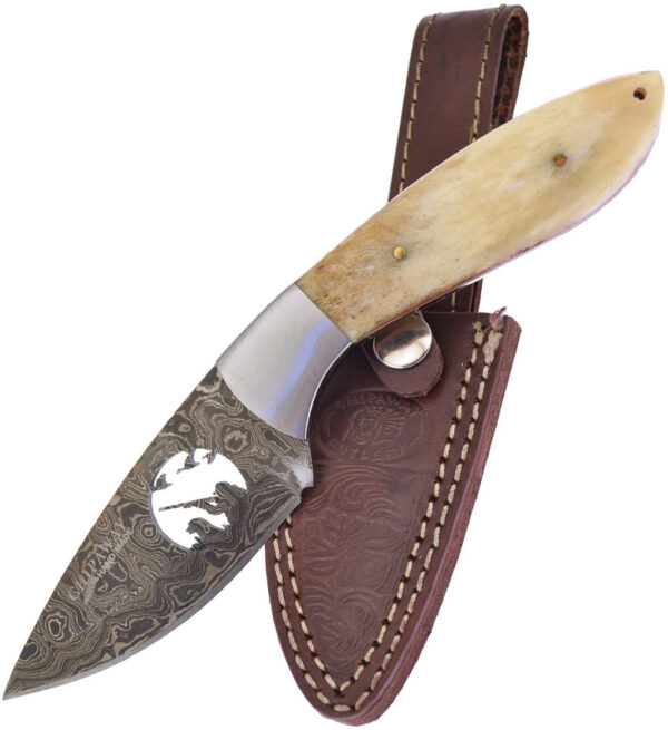 Frost Cutlery Damascus Duck Bowie (3.75")
