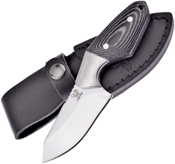 Hen & Rooster Fixed Blade Black Pakkawood (2.63")