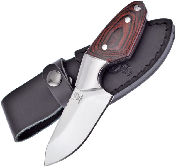 Hen & Rooster Fixed Blade Black Pakkawood (2.63")