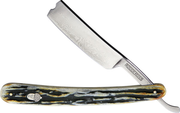 Rough Rider Folding Razor Cinnamon Stag (3.5")