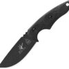 TOPS Knives 3 Pointer, TP3PR01, TOPS Knives 3 Pointer Drop Point Micarta Black Knife (Black Stonewash) TP3PR01