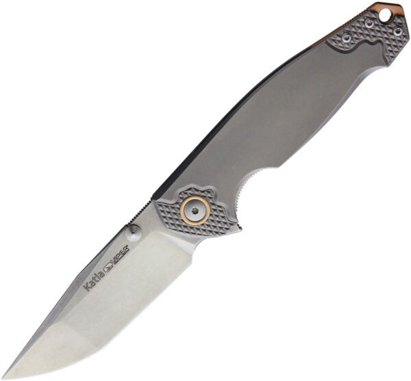 Viper Katla Linerlock Titanium (3.25")