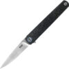 MKM-Maniago Knife Makers Flame Framelock Drop CF (2.88") MKM-Maniago Knife Makers Flame Framelock Drop CF (2.88")