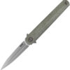 MKM-Maniago Knife Makers Flame Framelock Dagger Micarta (2.88")