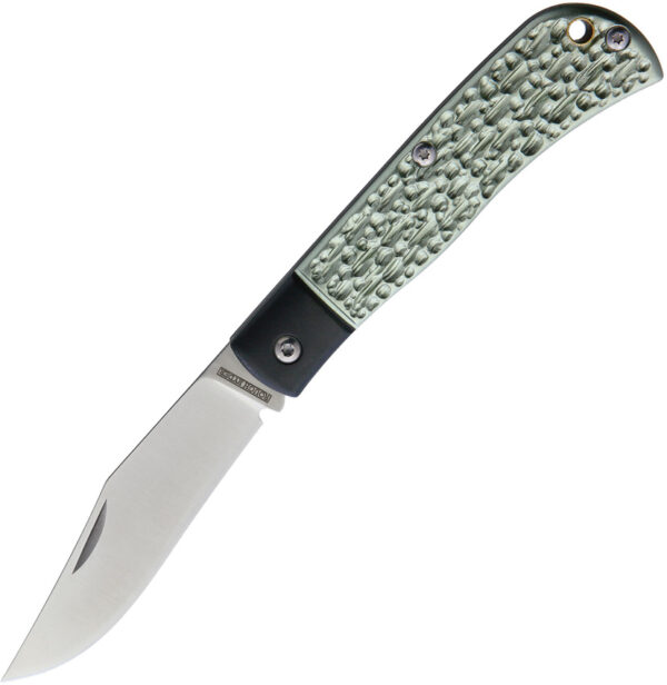 Rough Rider Green Aluminum Folder (3")